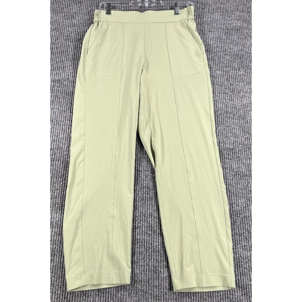 Lou & Grey Pants Womens Small Relaxed Pull On Stretch Ankle Trousers Pockets